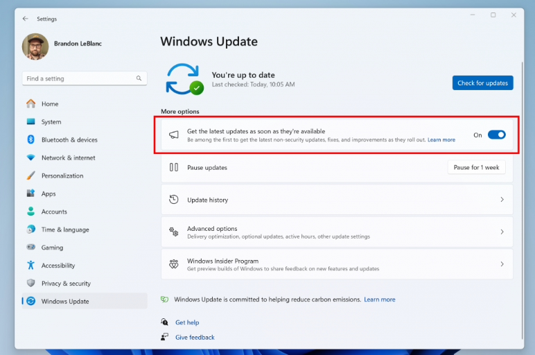 Windows 11 Insider Preview Build 22635.3130