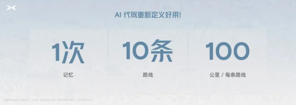 小鹏汽车AI代驾功能