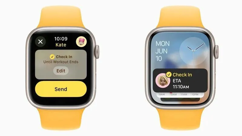 watchOS 11系统Check In功能