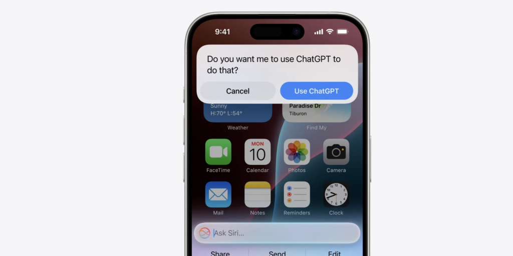 iOS 18 整合 ChatGPT