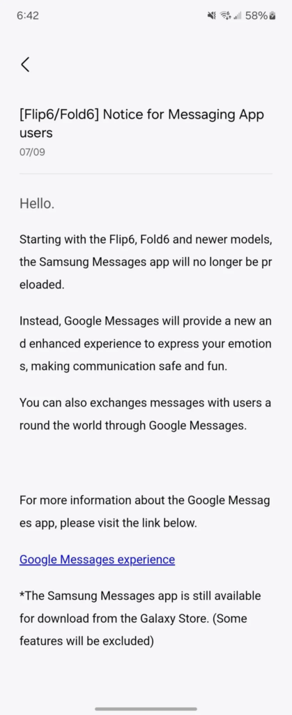 三星Galaxy系列在美市场启用Google Messages